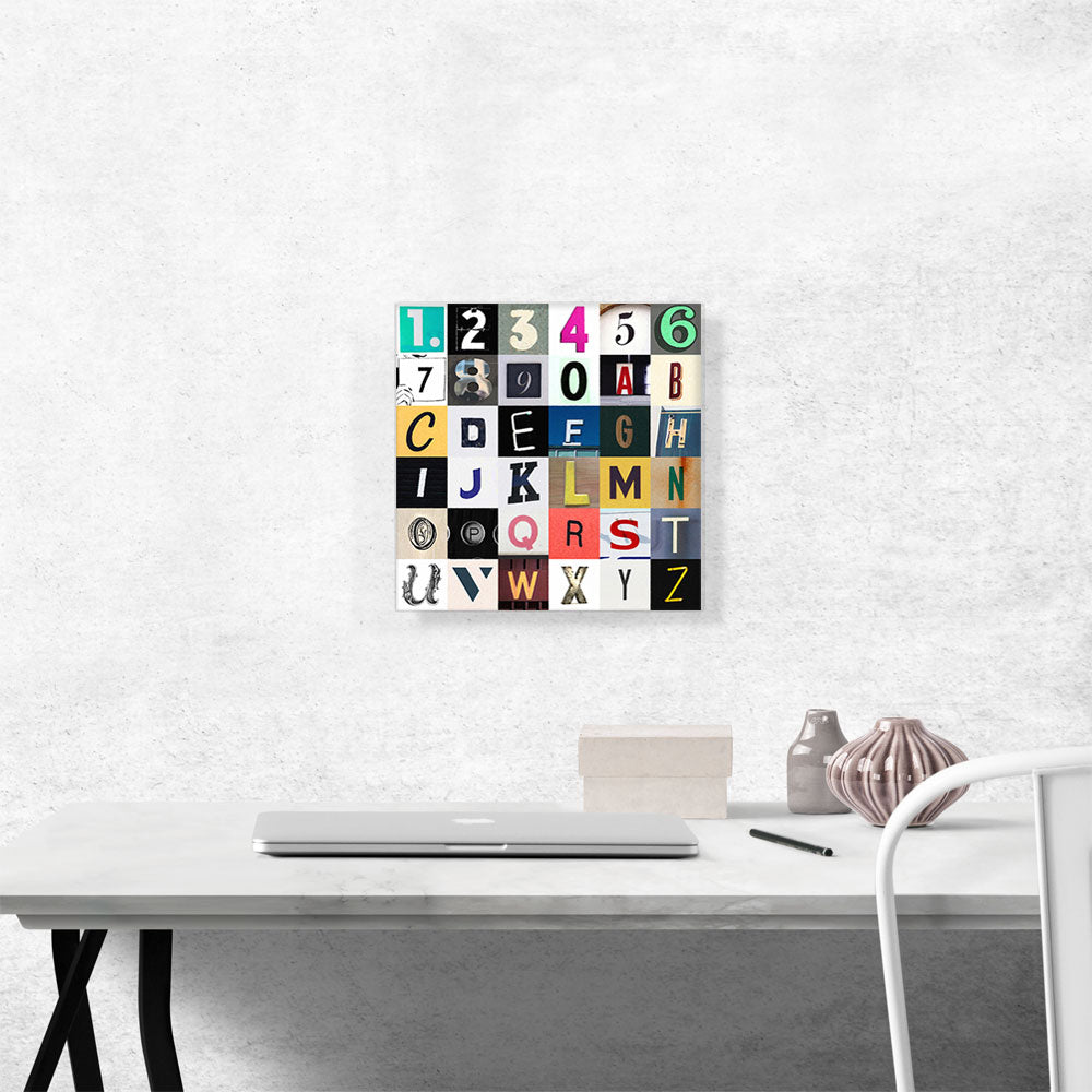 Photo Square Full Alphabet Collection