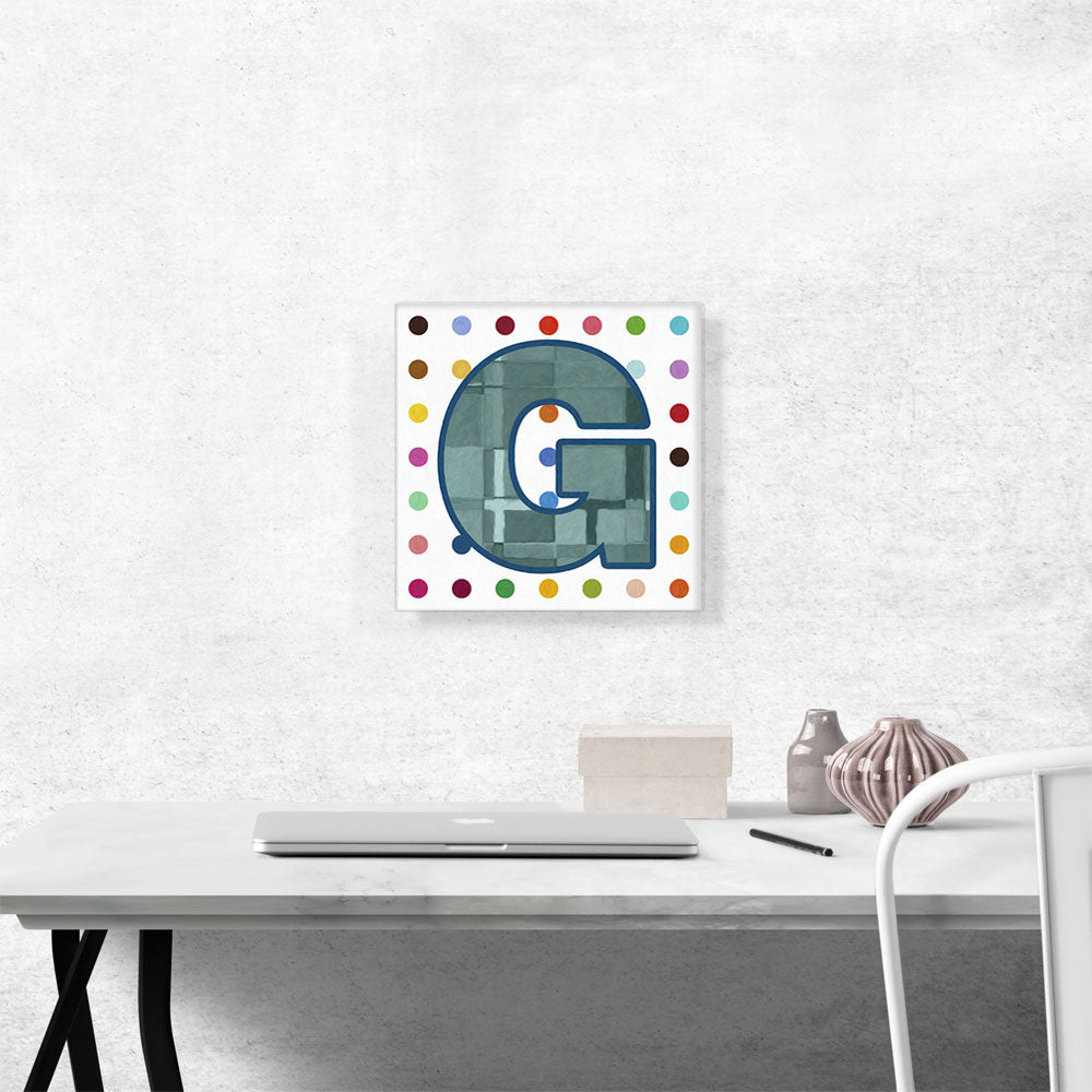 Fun Polka Dots Letter G