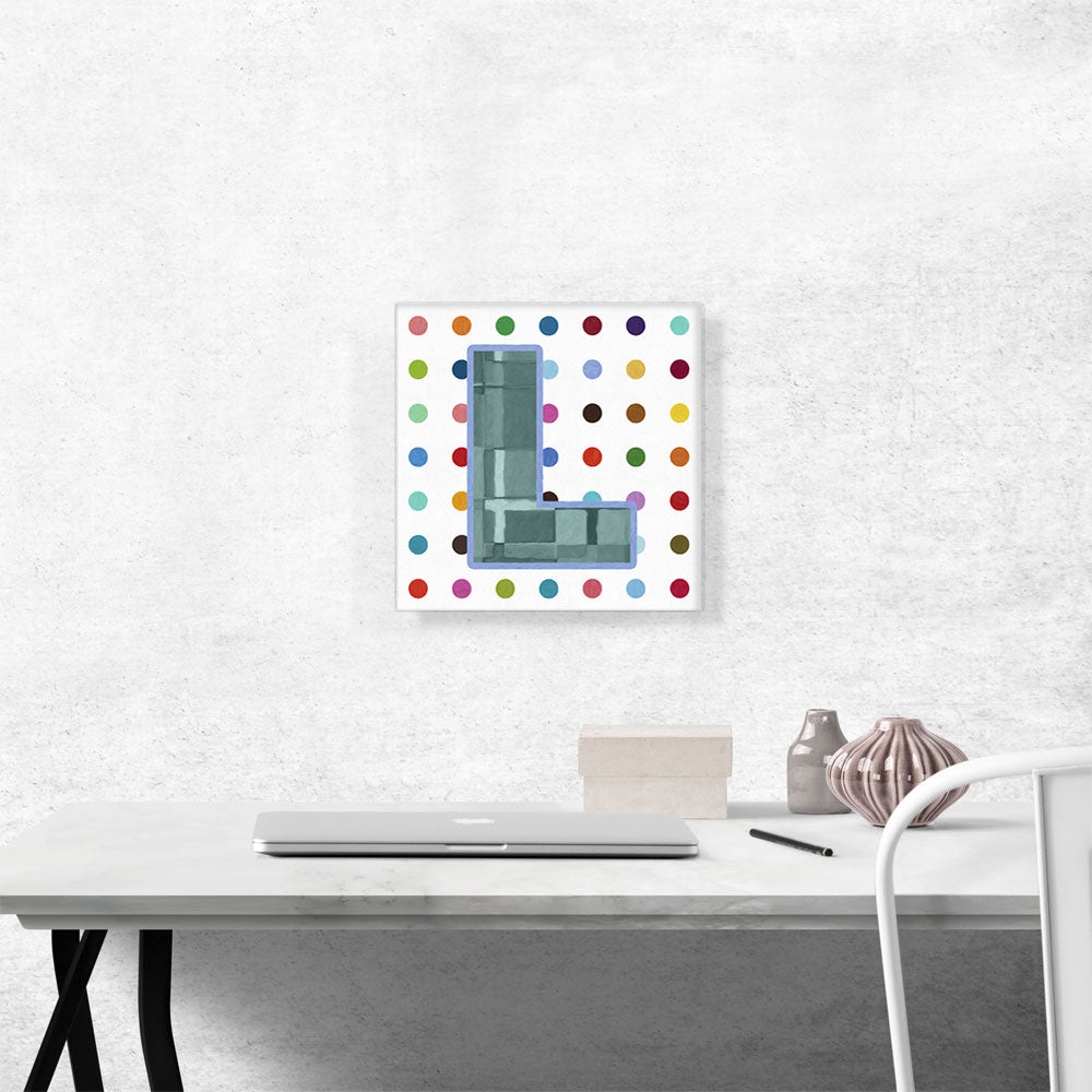 Fun Polka Dots Letter L