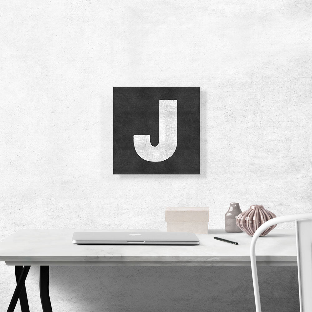Chalkboard Alphabet Letter J