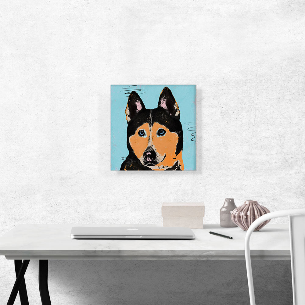 Siberian Husky Dog Breed Pop Art