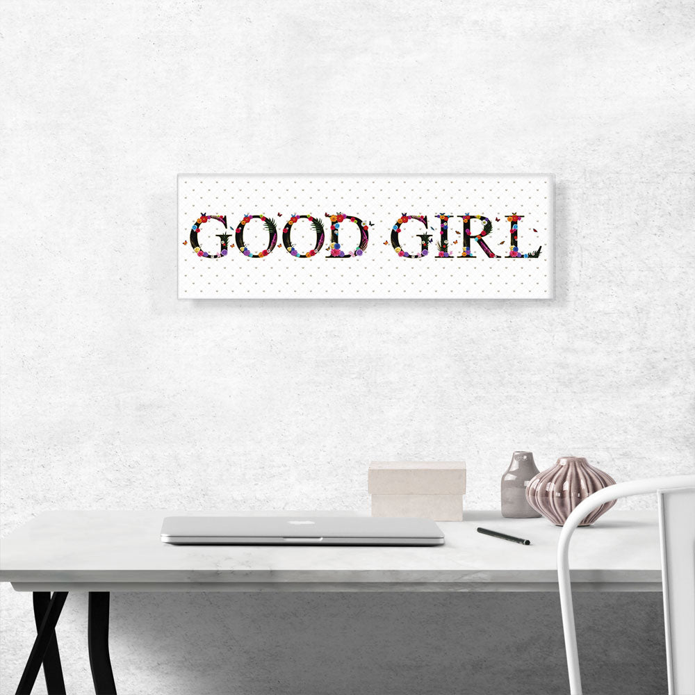 GOOD GIRL Girls Room Decor