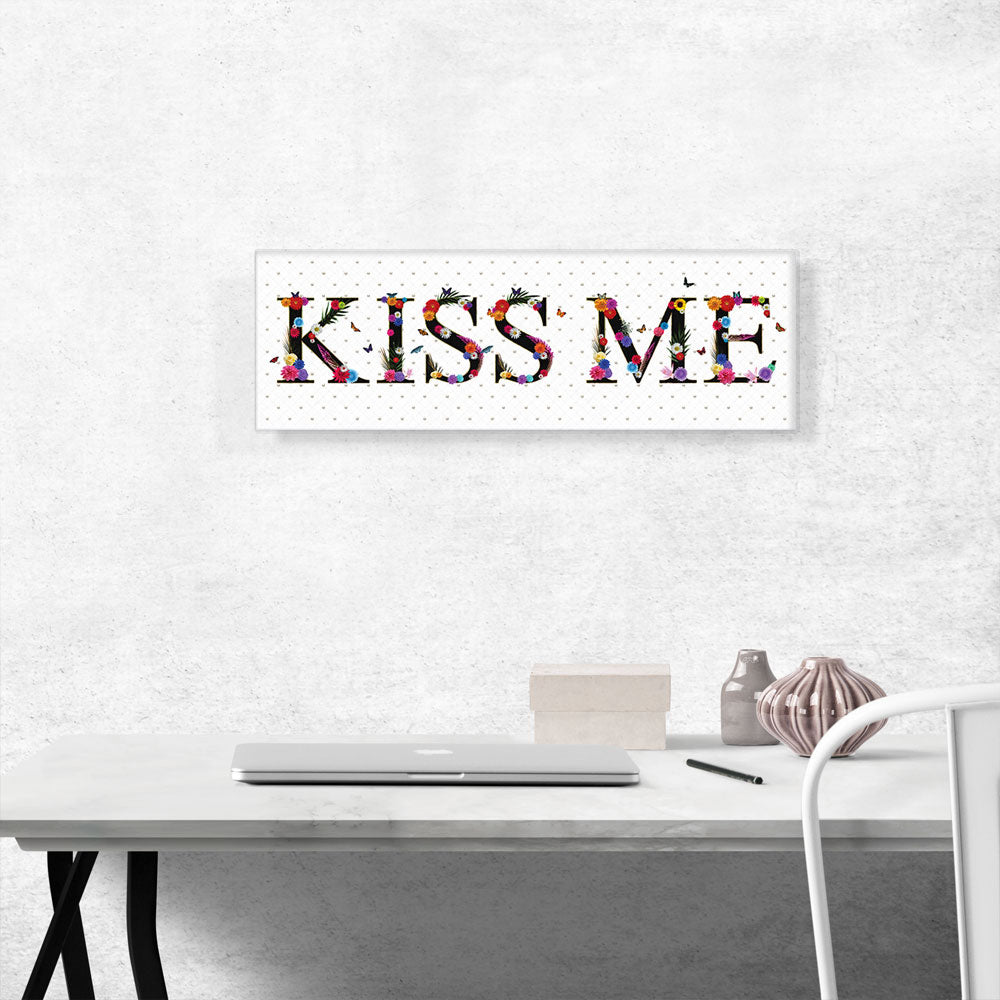 KISS ME Girls Room Decor
