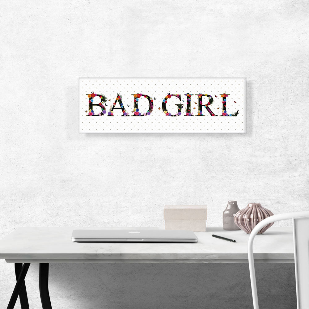 BAD GIRL Girls Room Decor