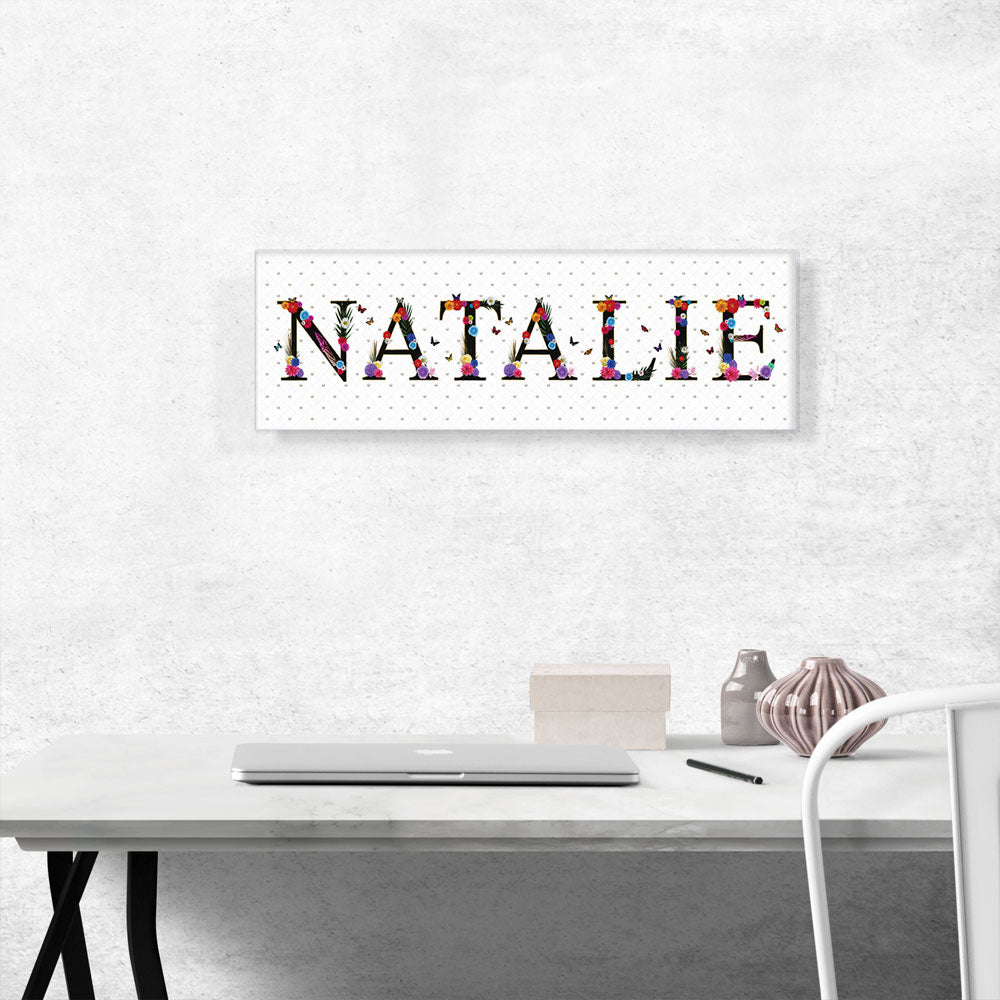 NATALIE Girls Name Room Decor