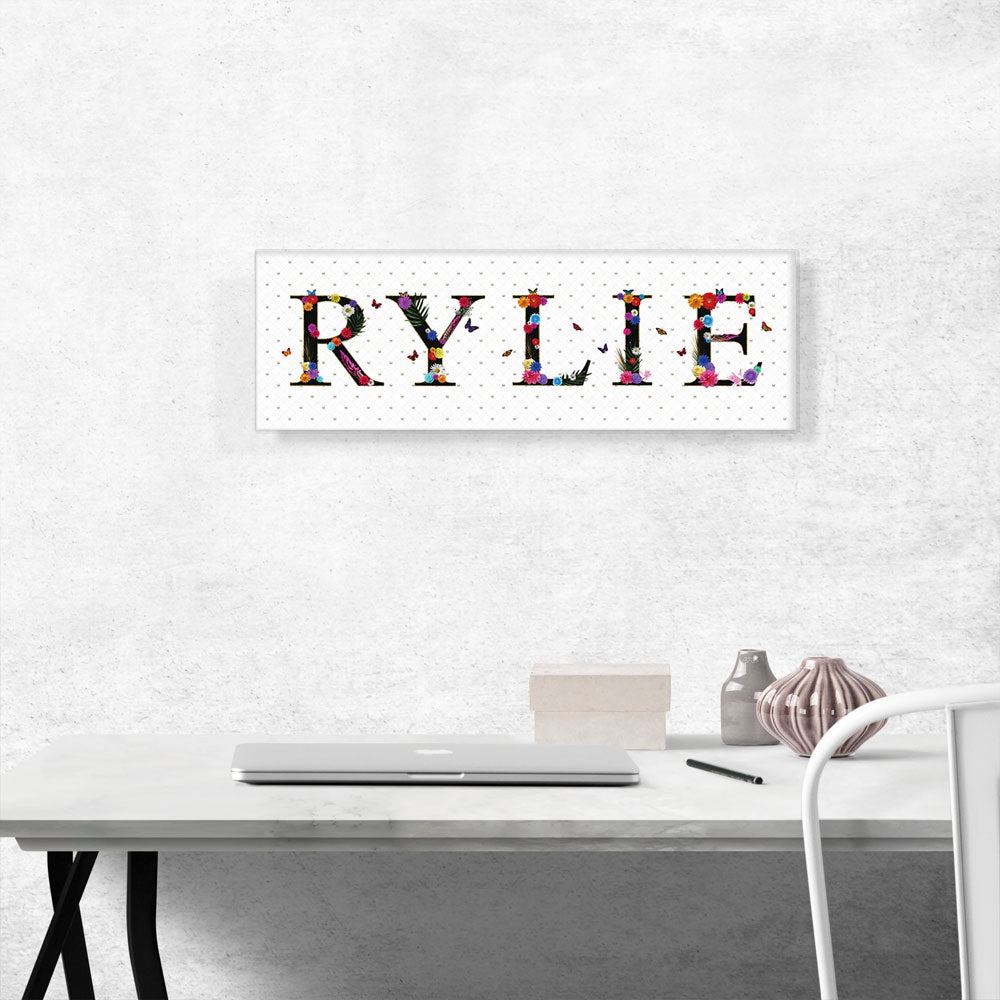 RYLIE Girls Name Room Decor