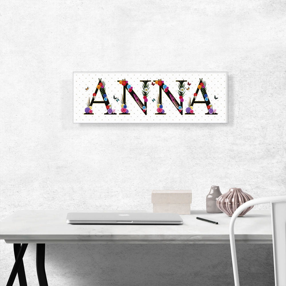 ANNA Girls Name Room Decor
