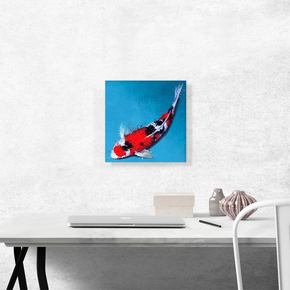 Taisho Sanshoku Koi Carp Fish Japan China Asia