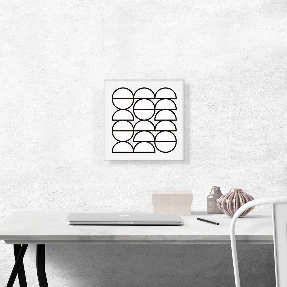 Mid-Century Modern Whole Halves