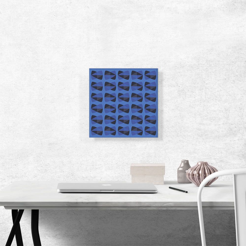 Mid-Century Modern Blue Badges