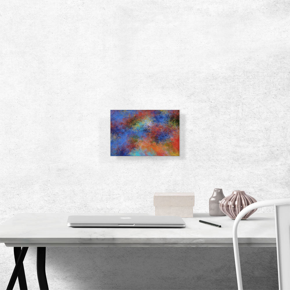 Blue Orange Teal Modern