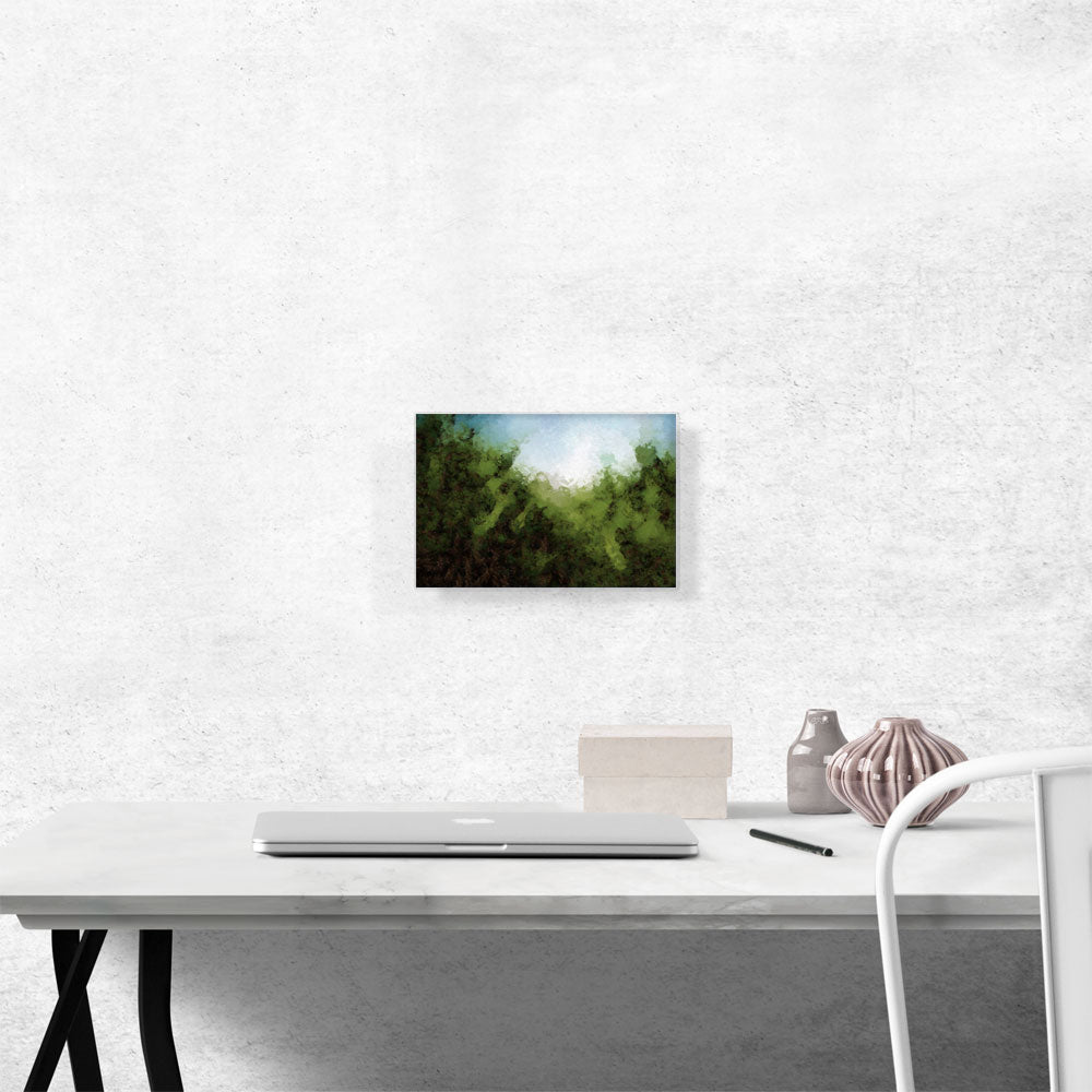 Green Forest Blue Skies Modern
