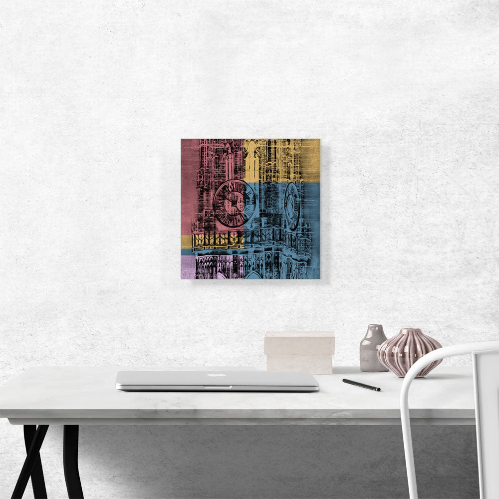 Clock Tower Modern Art Painting Home decor