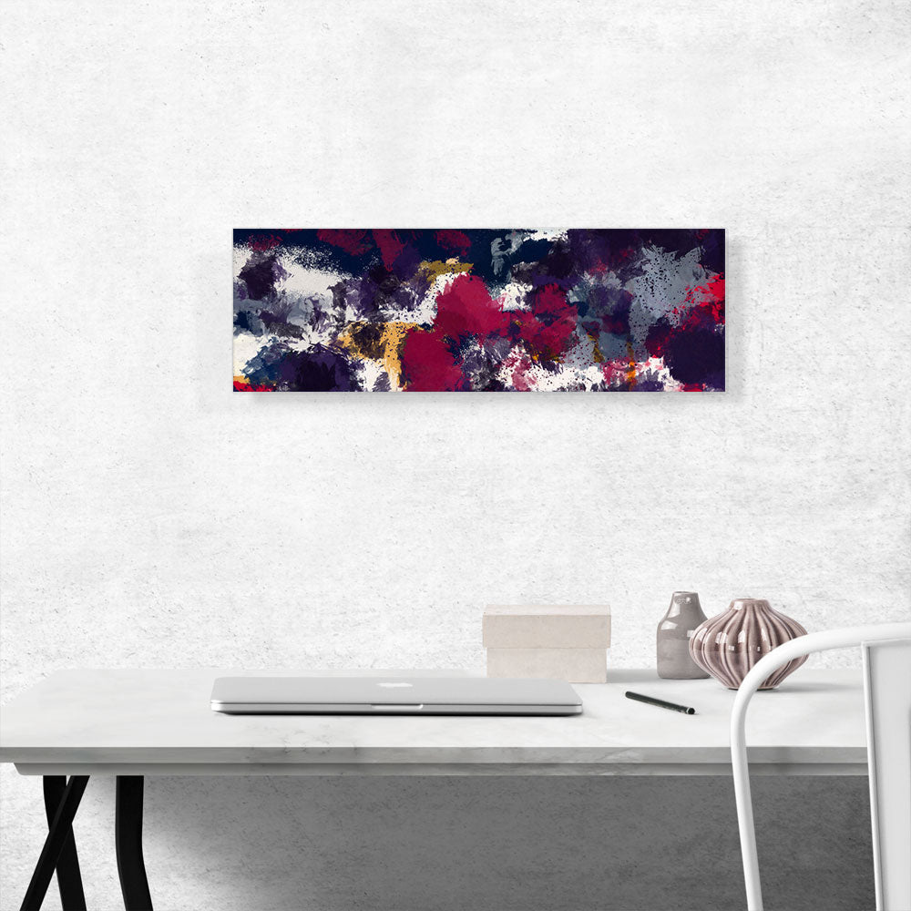 Cherry Purple Yellow Modern Panoramic