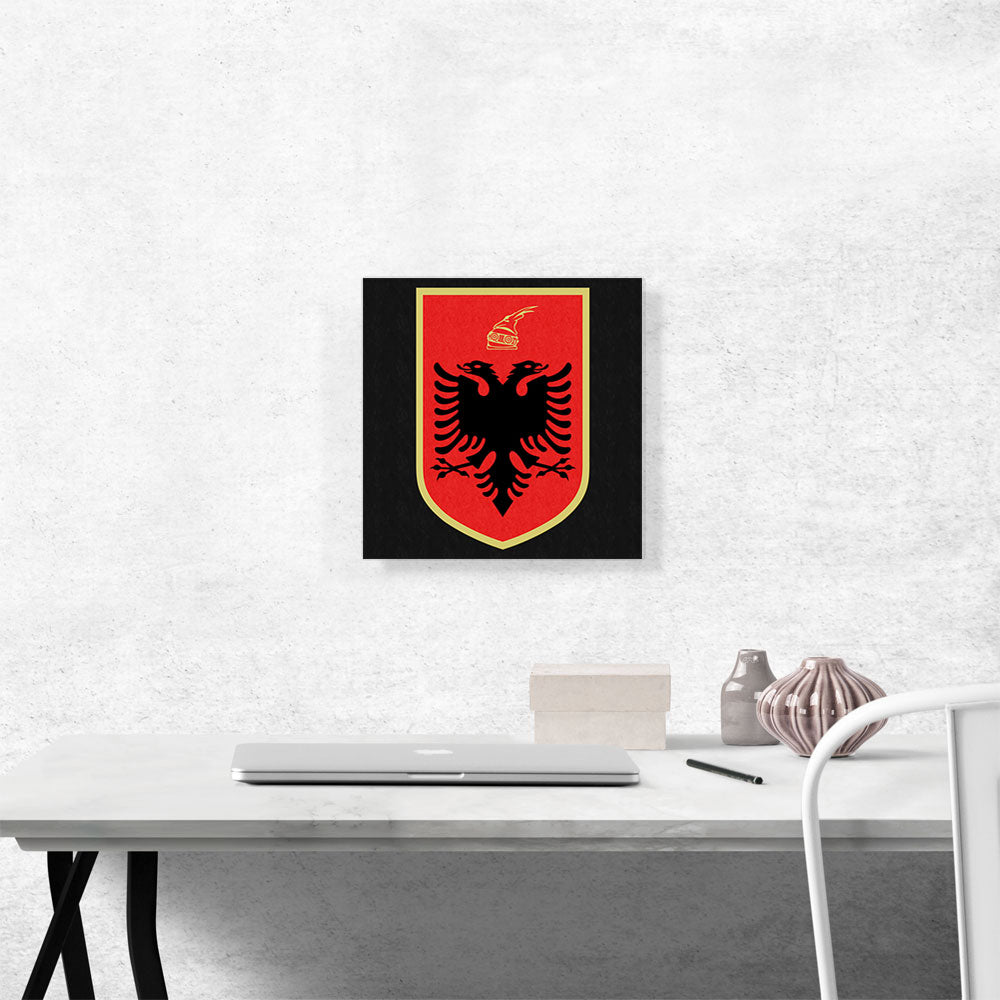 Albanian Country in the Balkans Coat of Arms