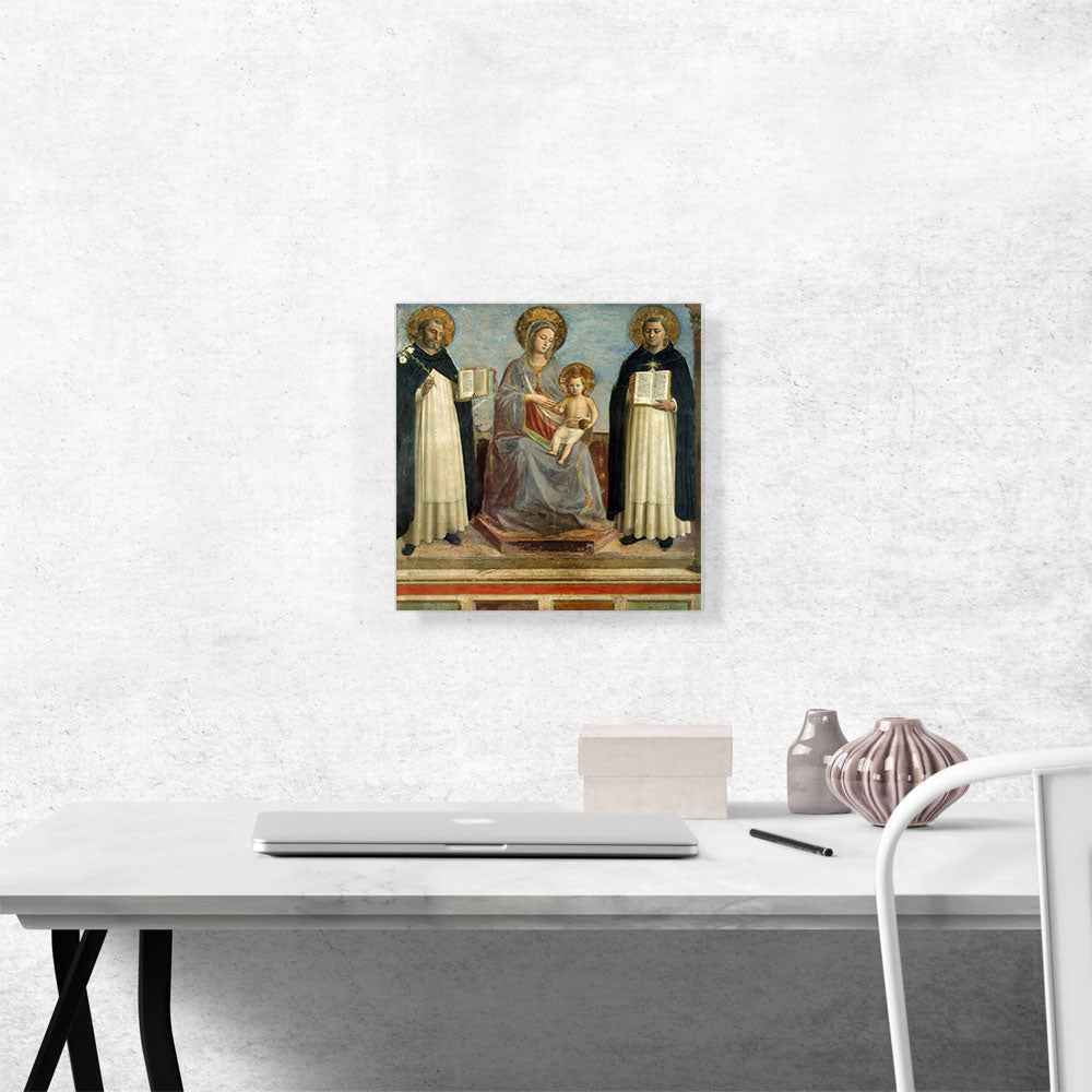 Virgin And Child St Anthony Of Padua St Thomas Aquinas