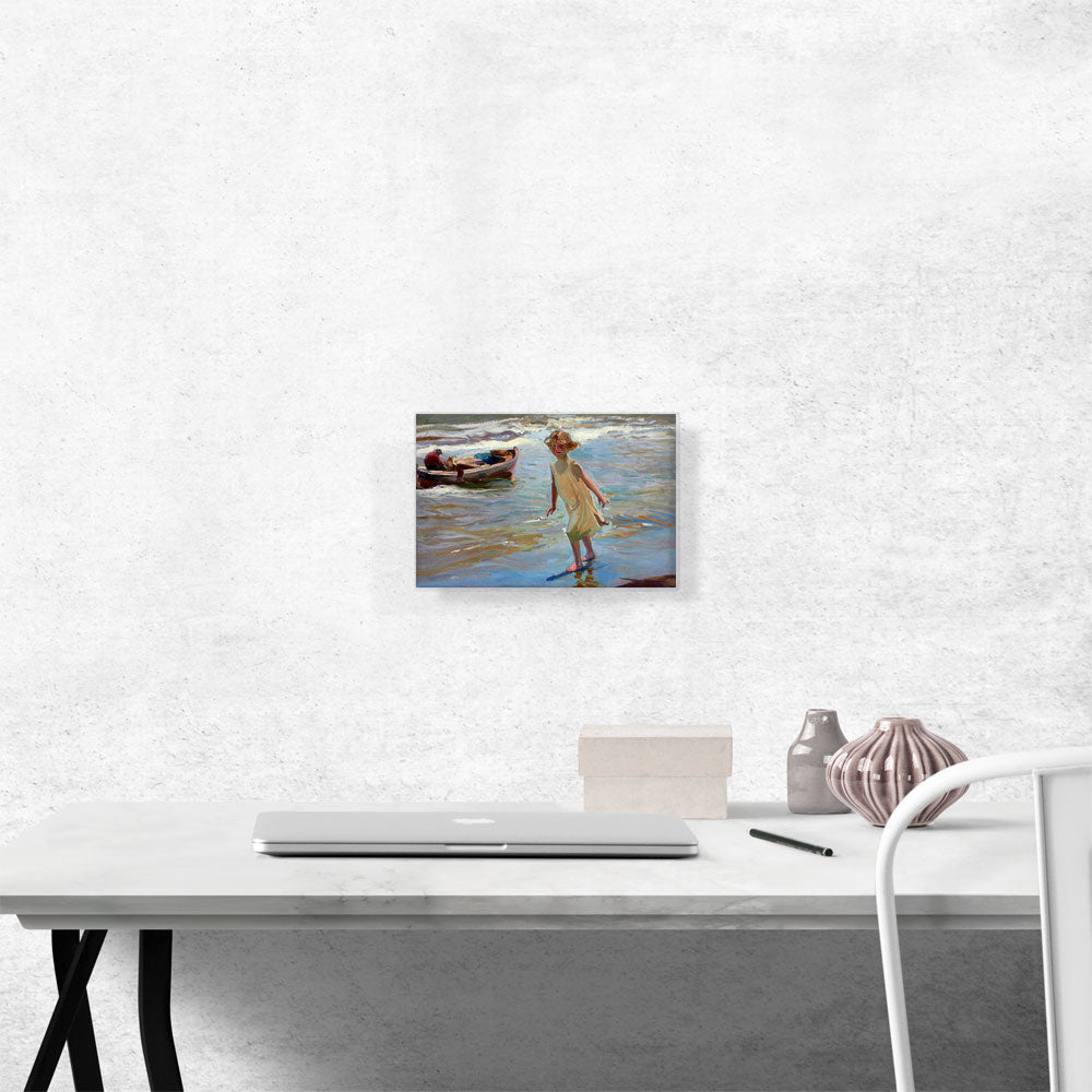 Girl on The Beach 1910