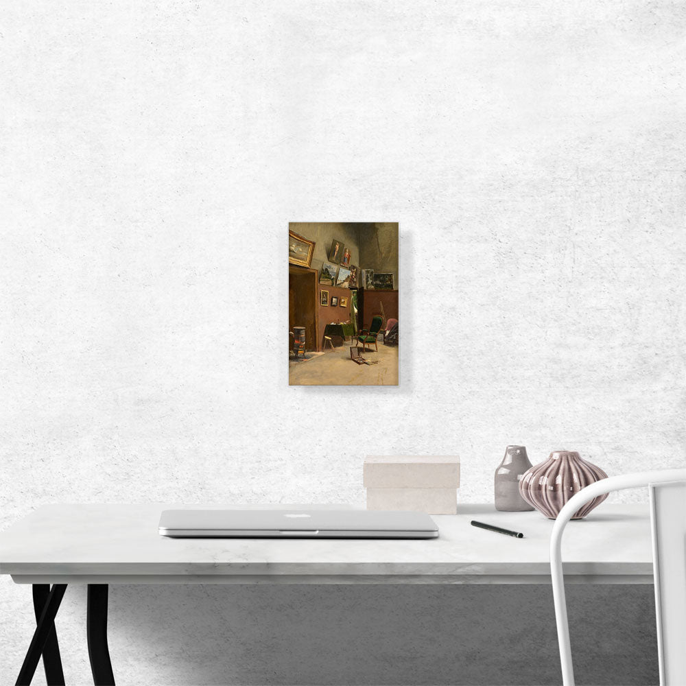Studio In The Rue De Furstenberg 1865