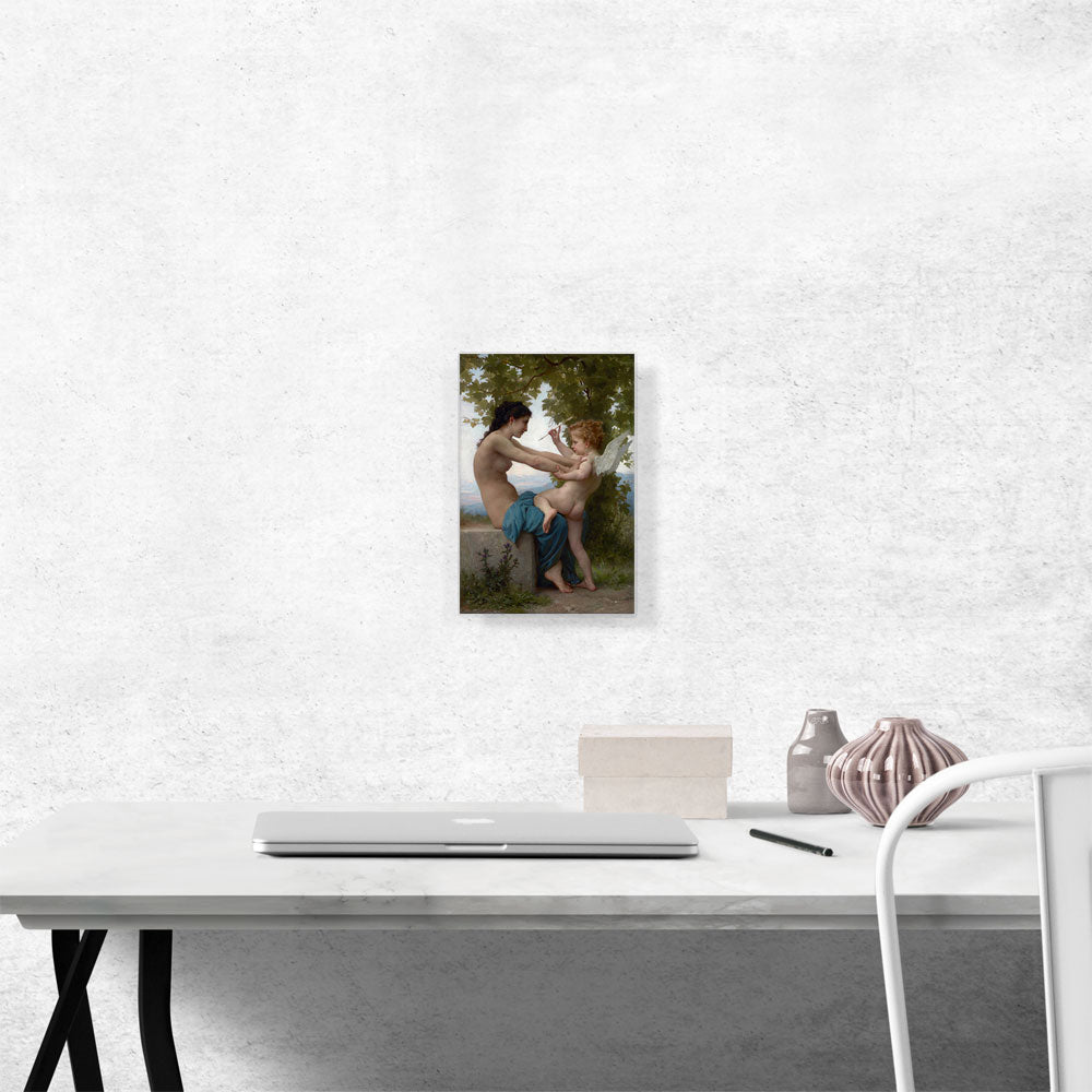 Young Girl Defending Herself Against Eros 1880