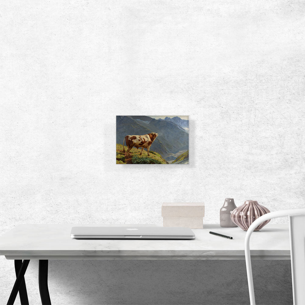 Bull In The Alps 1884