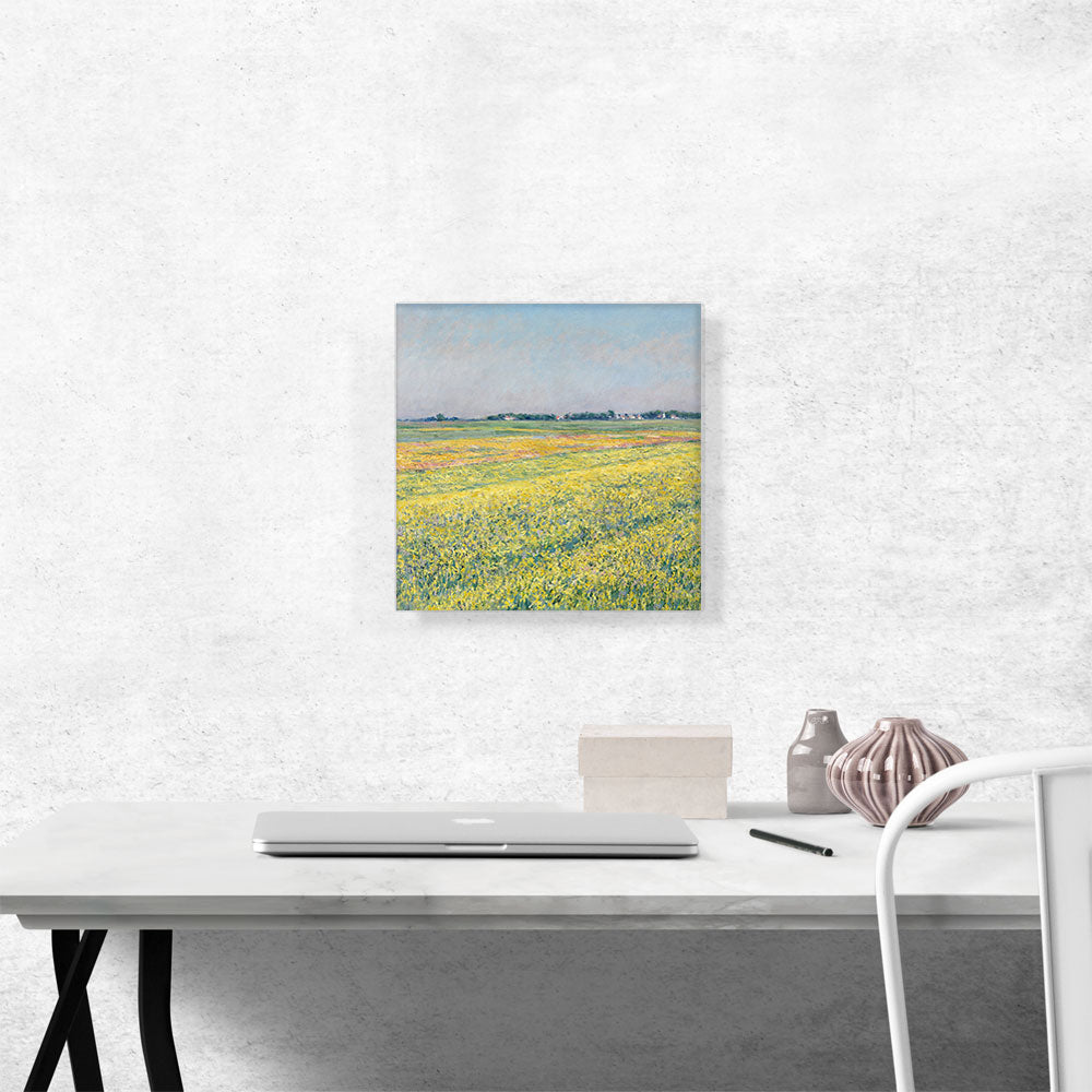 The Plain Of Gennevilliers Yellow Fields