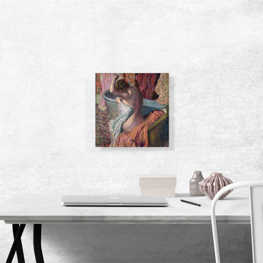 Seated Bather Drying Herself