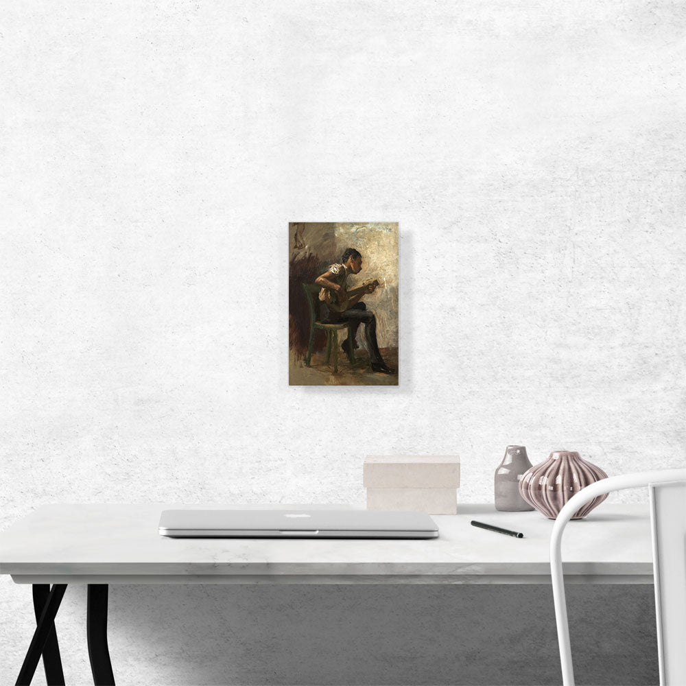 Study For Black Boy Dancing The Banjo Player 1877