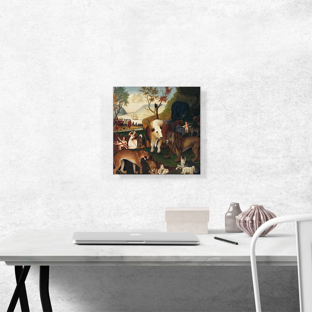 The Peaceable Kingdom with Eagle
