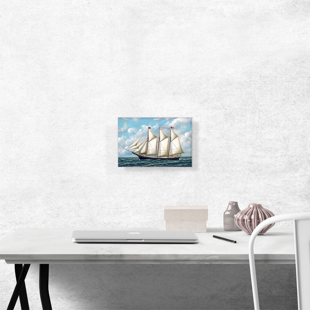 The Three-Masted American Schooner