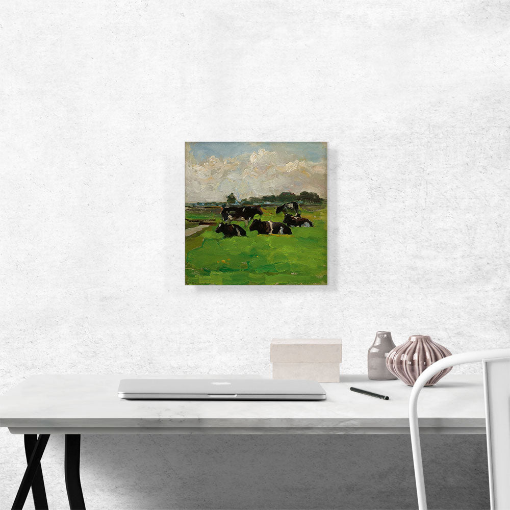 Landscape with Group of Five Cows 1901