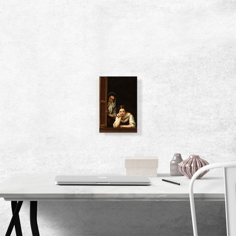 Two Women At a Window 1655