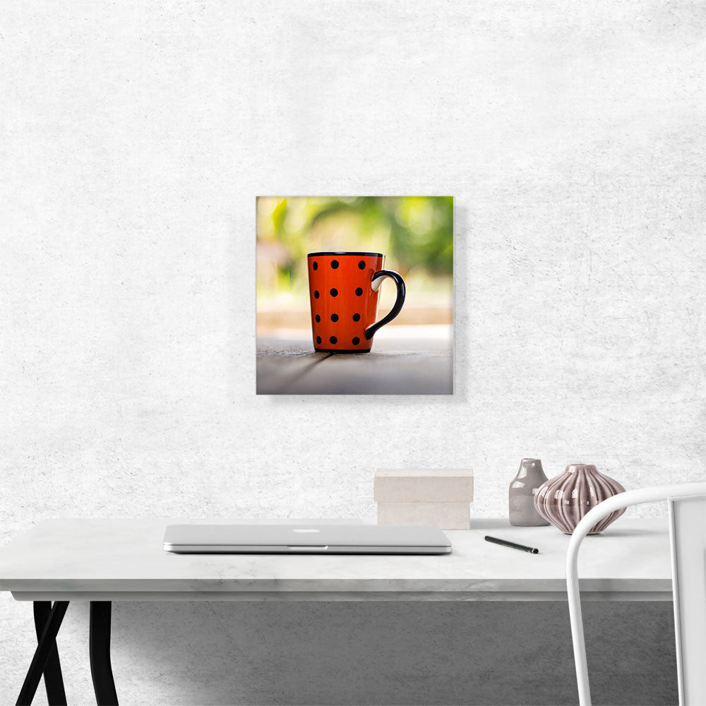Black And Red Dot Cup Home decor