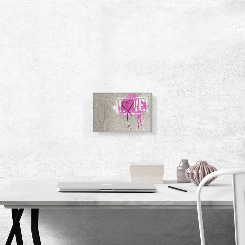 Pink Graffiti Love