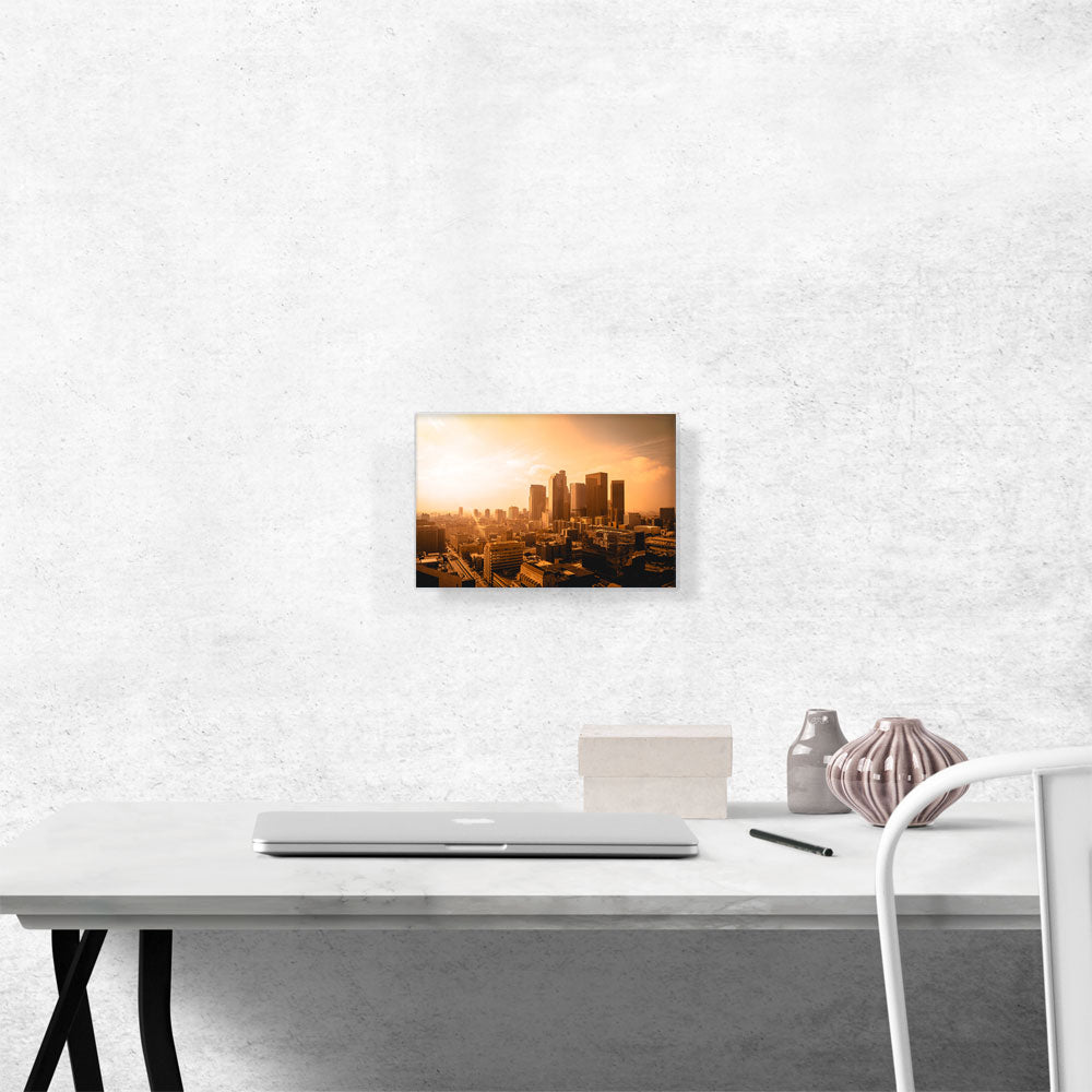 Los Angeles California Glowing Sunset