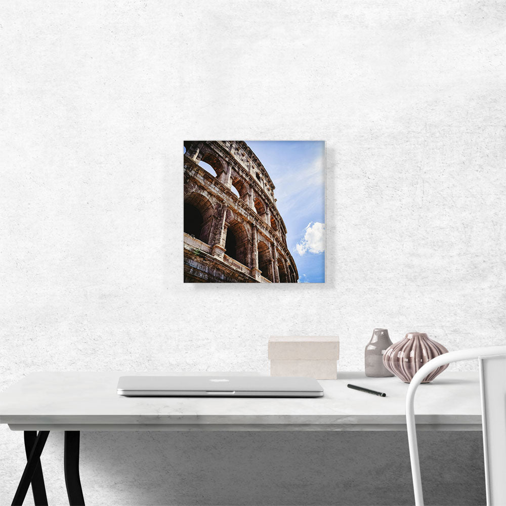 Colosseum Flavian Amphitheatre Rome Italy Square