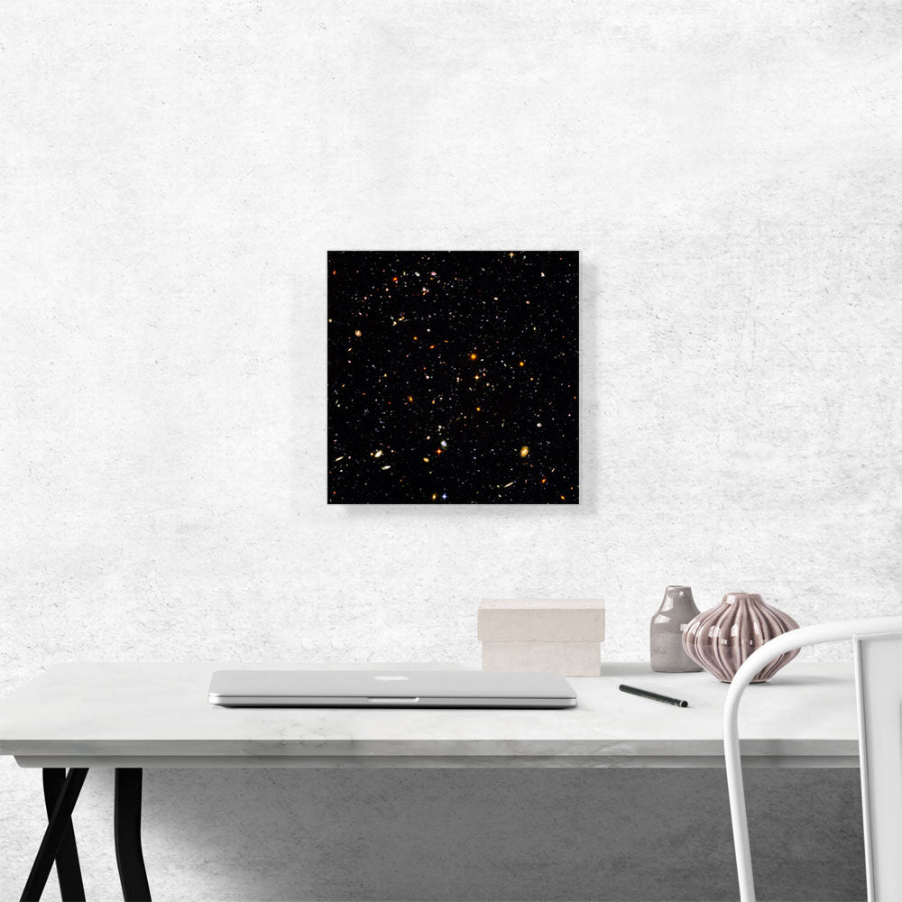 Original NASA Hubble Telescope Ultra Deep Field Space Photograph