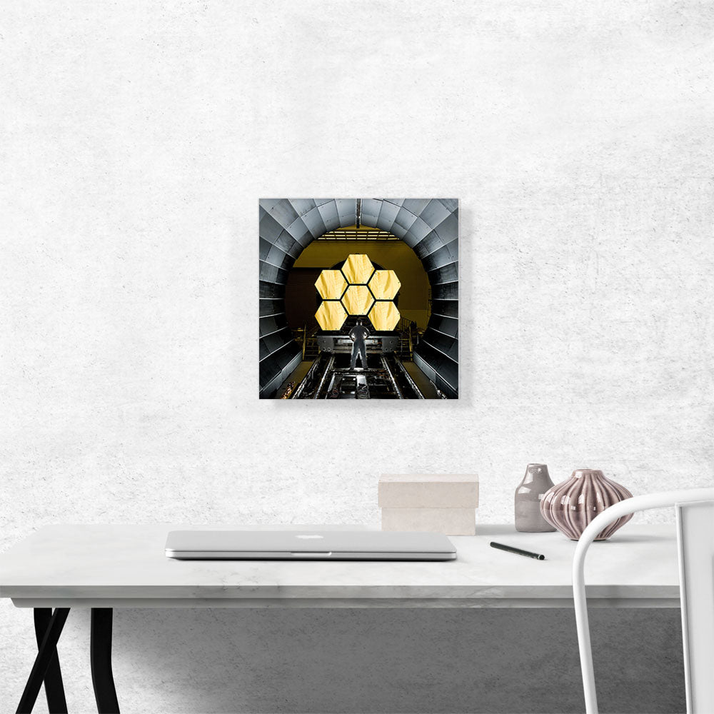 James Webb NASA Telescope Hexagonal Honeycomb Mirrors