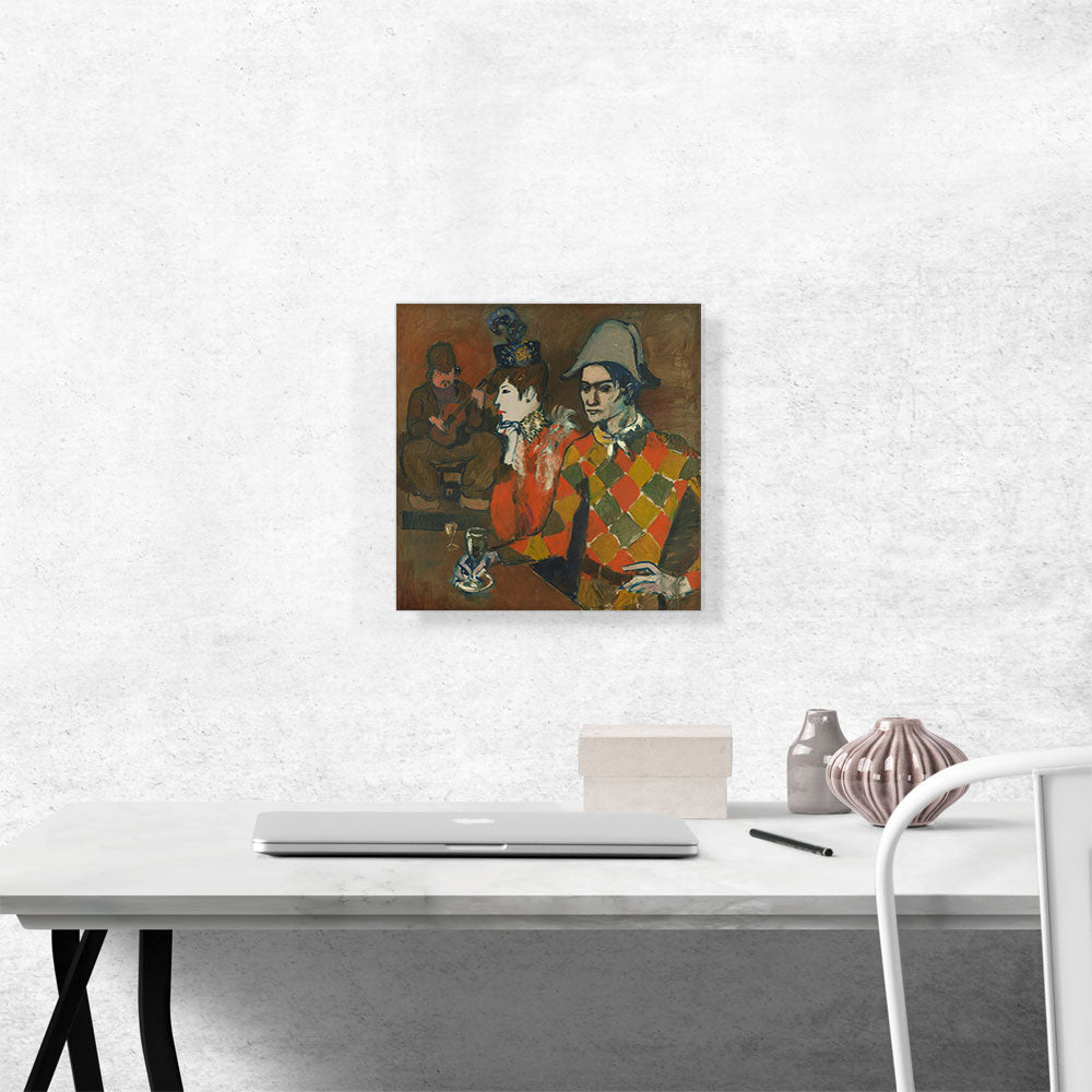 Harlequin with a Glass - Au Lapin Agile 1905