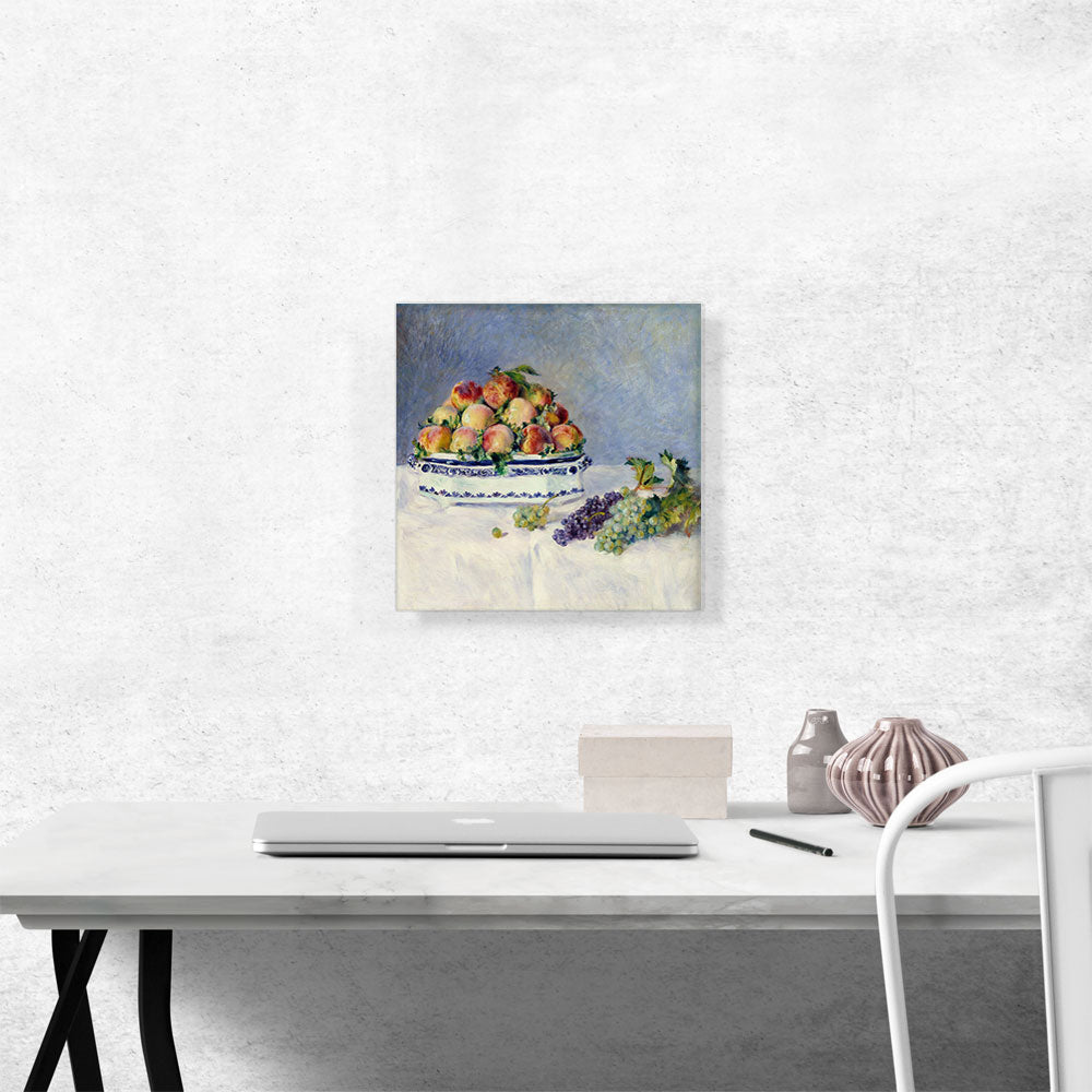Still Life with Peaches and Grapes 1881