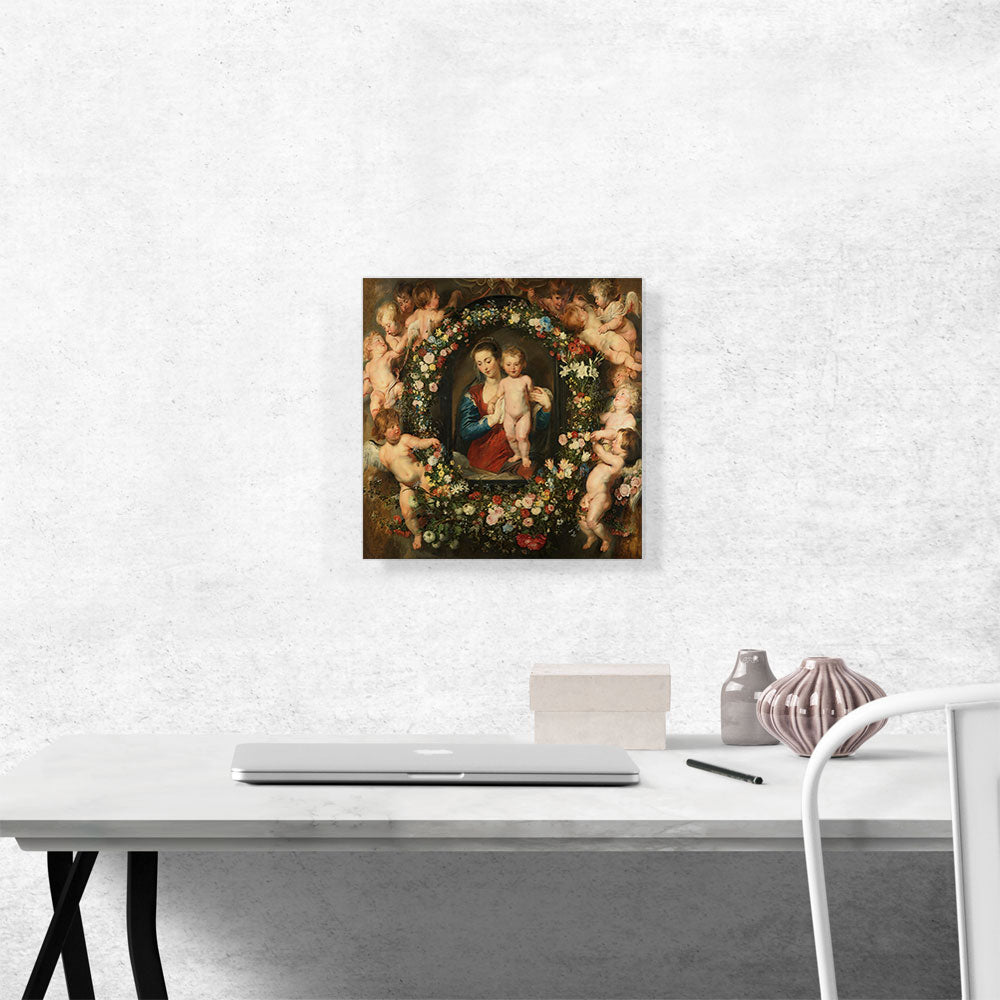 Madonna in Floral Wreath 1620