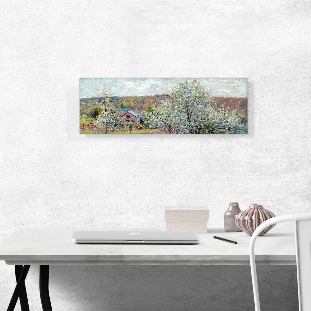 Spring In The Environs Of Paris Apple Blossom 1879