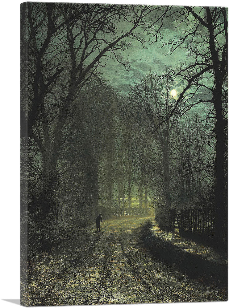 A Yorkshire Lane in November 1873
