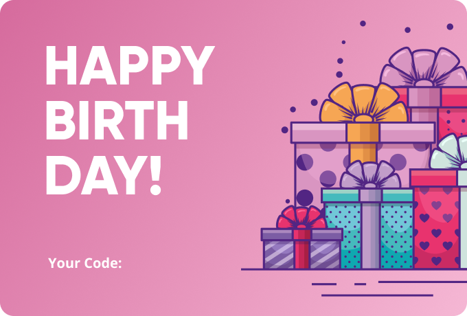 Happy Birthday Gift Card
