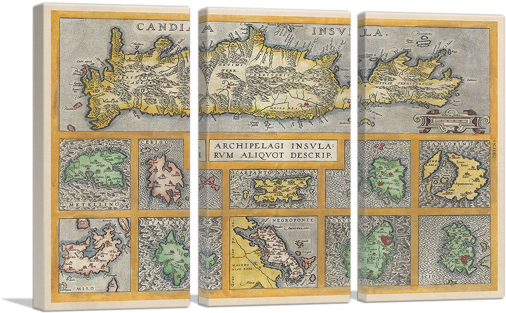 Crete and Ten other Greek Islands 1584