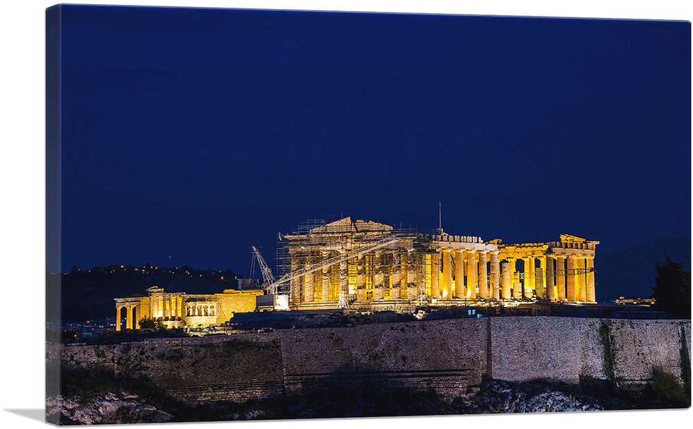 Parthenon Athens Greece at Night