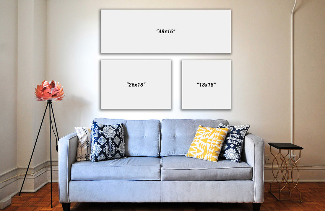 When Size Matters: Choosing the Right Canvas Size for Your Living Space