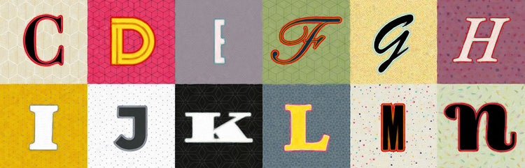 AC Letters Numbers Symbols