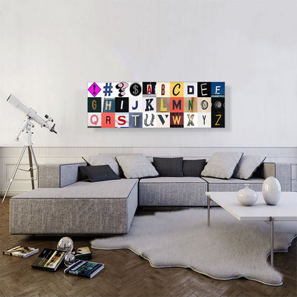 Photo Panoramic Full Alphabet Collection