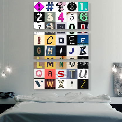 Photo Rectangle Full Alphabet Collection