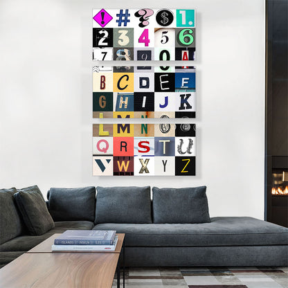 Photo Rectangle Full Alphabet Collection